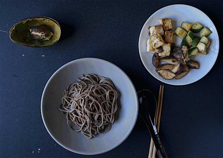 Miss Hangrypants Avocado coconut miso soba noodles