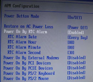 biosalarm2 Cara Membuat Windows 7 Startup Dan Shutdown Terjadwal