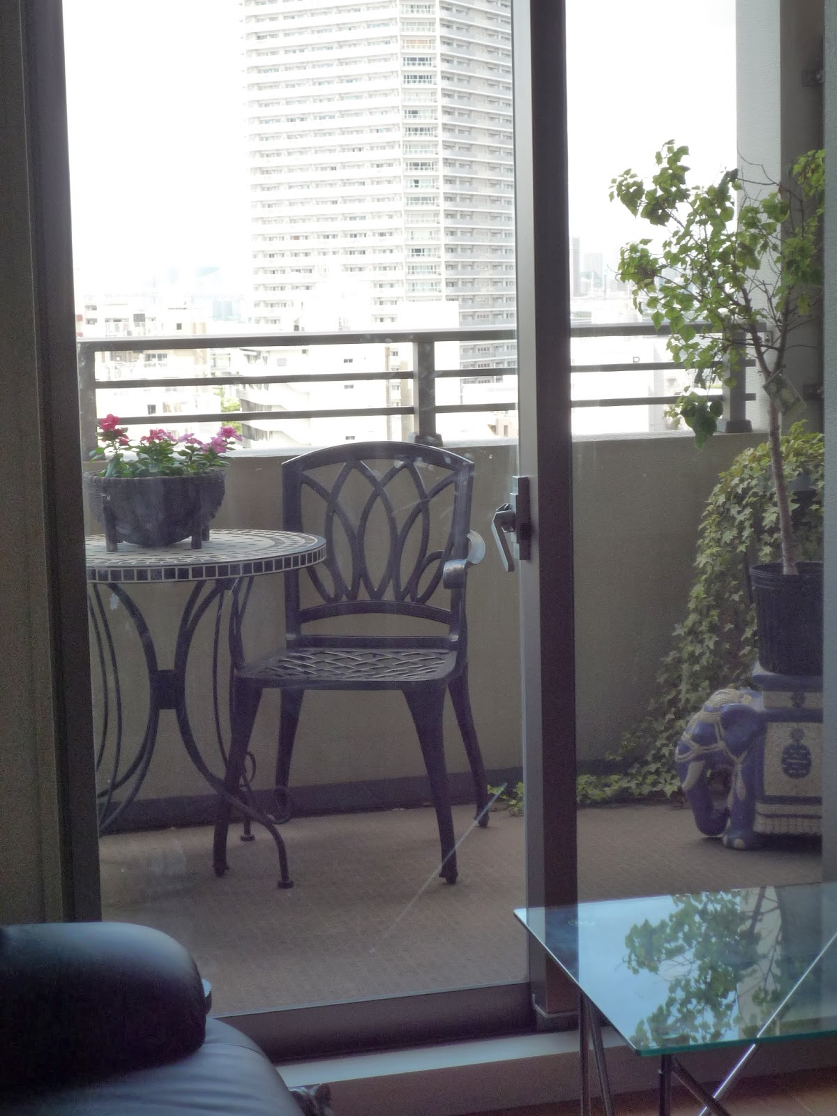 ペコとボブとリュウとレオ コハクもみんなでお楽しみ Ikeaのフロアデッキで ベランダがリビングになりました