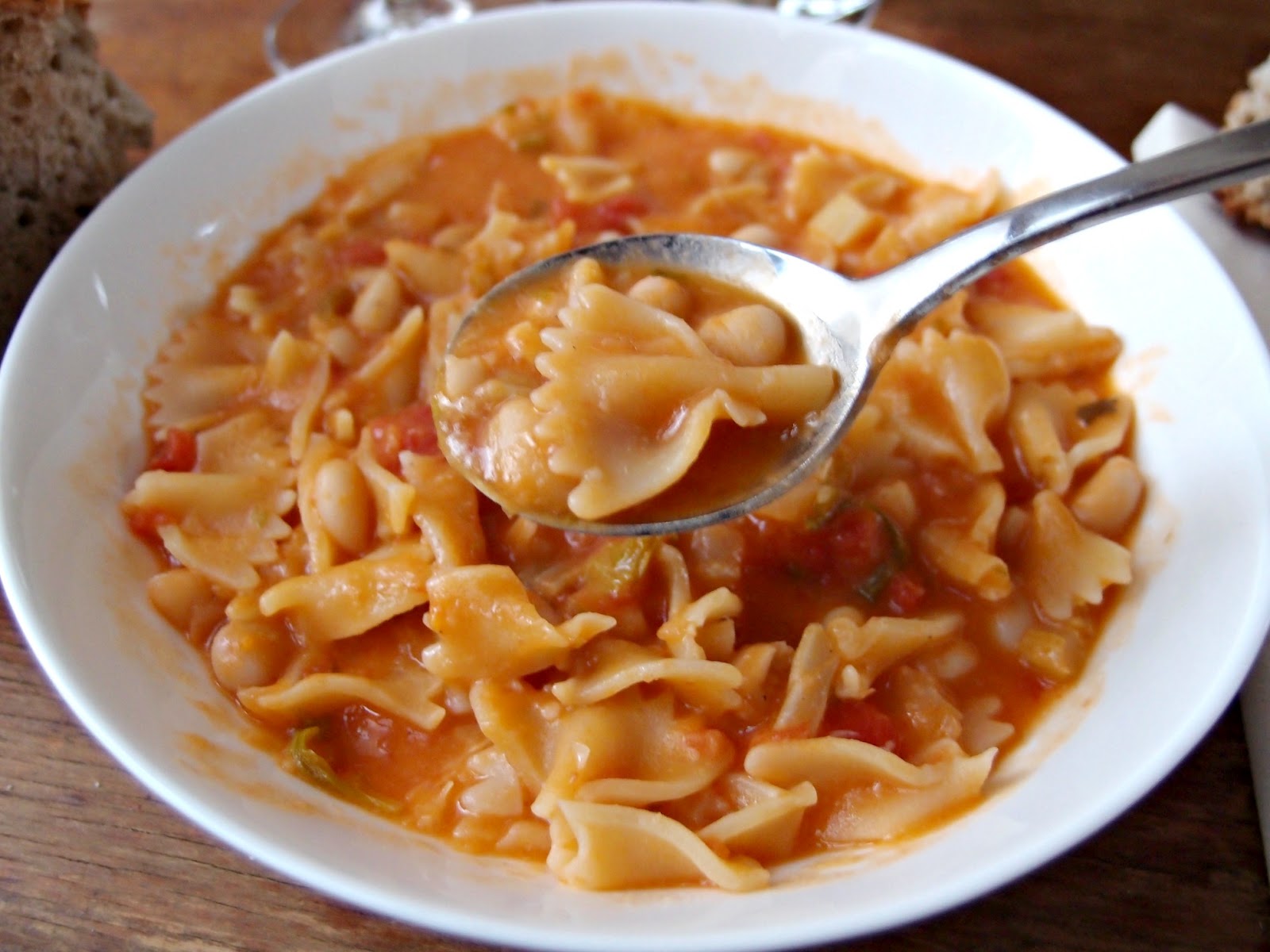 Milk and Honey Pasta Fagioli Pasta Fazool