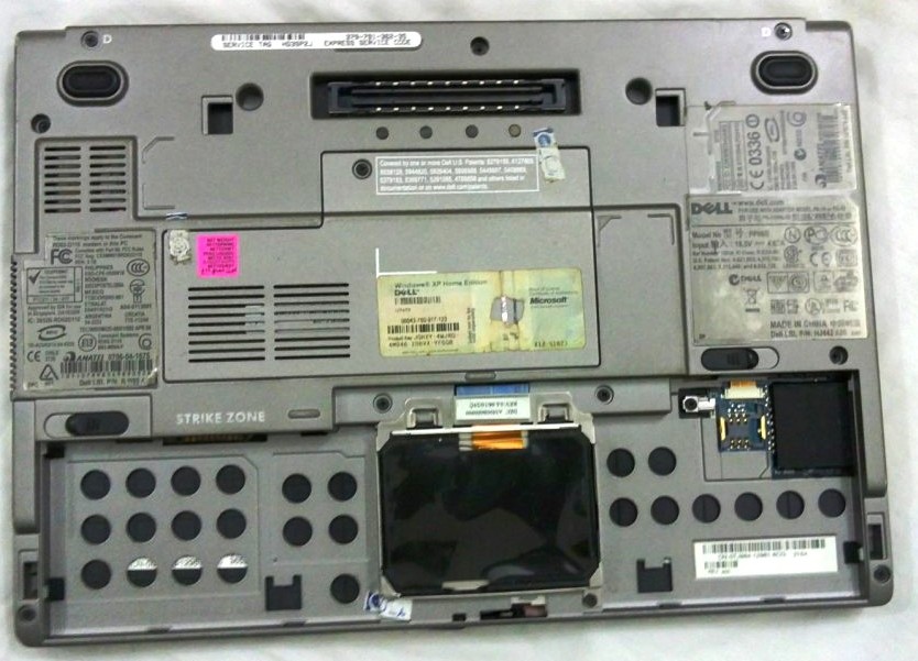 Repairing Hinges on My Dell Latitude D600.