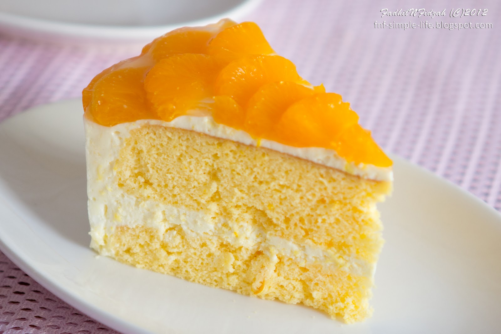 Ceciter Resepi Kek Oren Sunkist