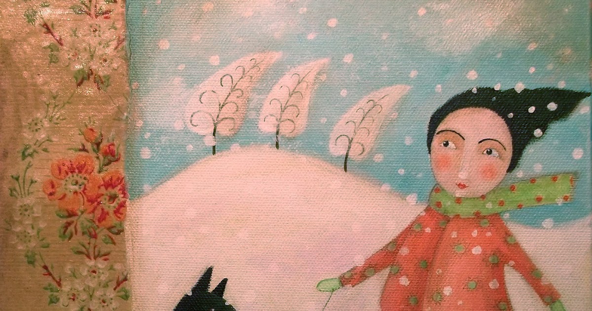 Jane Winton's Artwork Two new 10 inch canvases