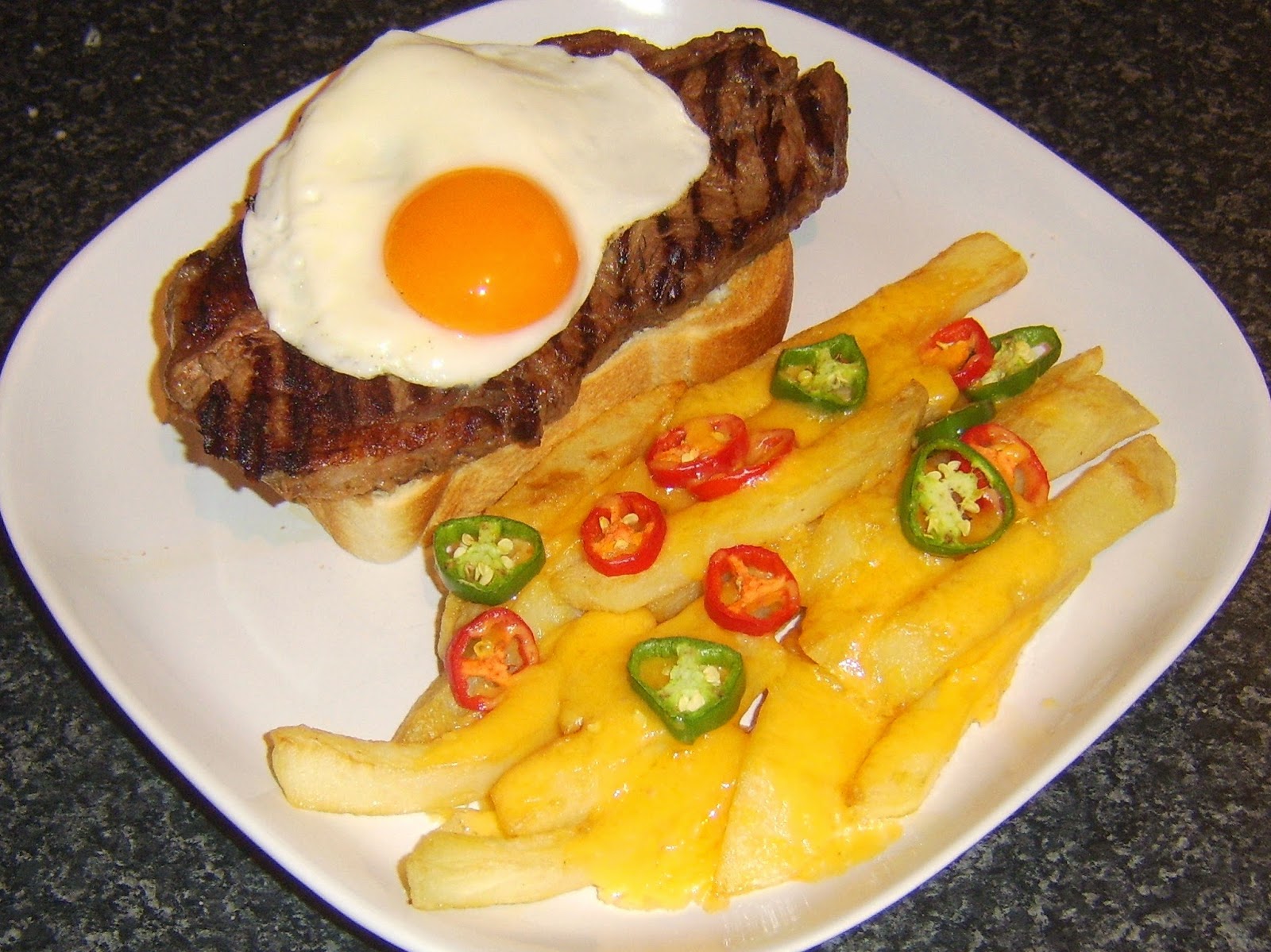 Modern Scottish Food and Recipes Scottish Sirloin Steak, Egg and