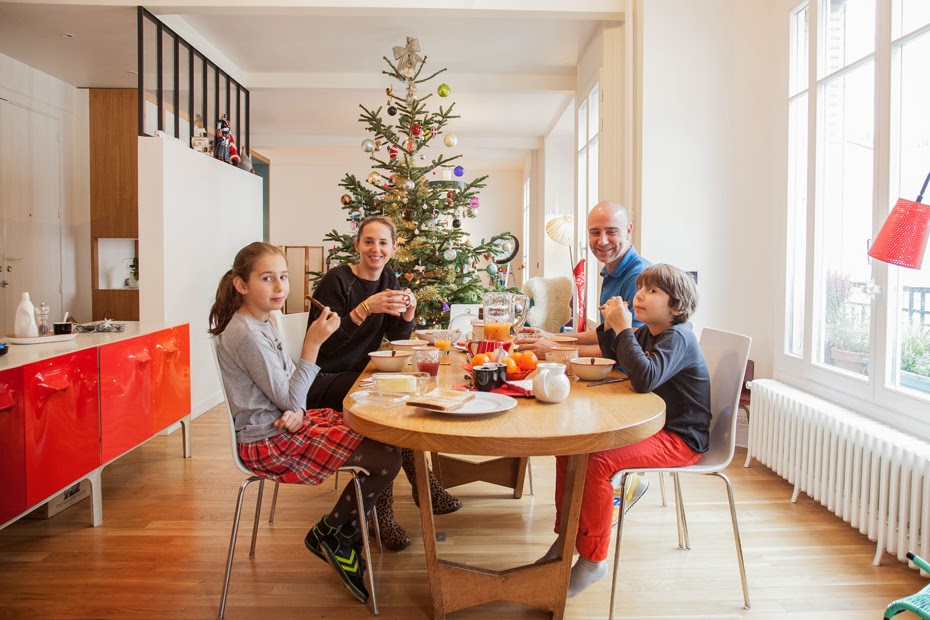 INTERIORS Anais and Nicolas apartment in Paris 14th