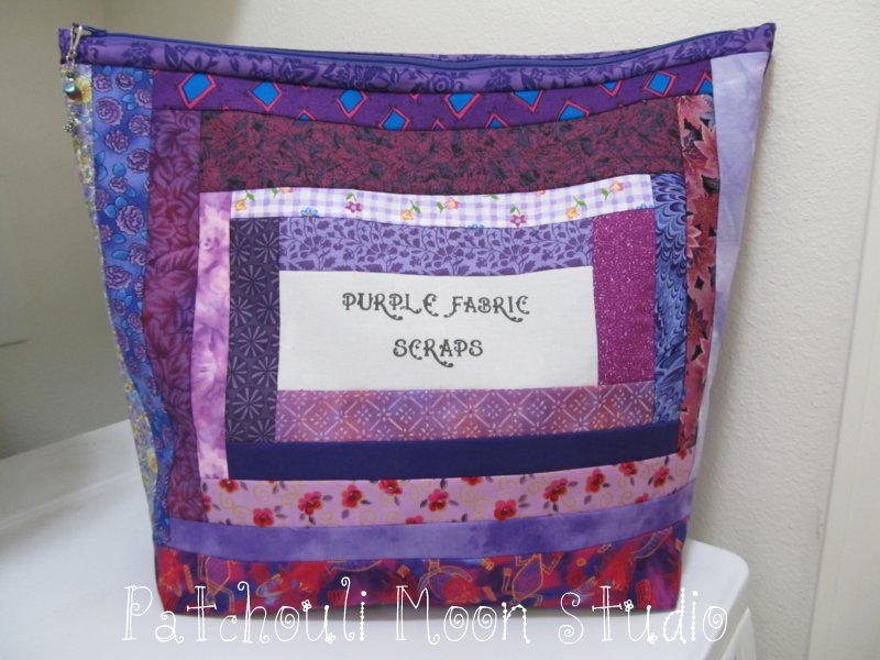 Patchouli Moon Studio Even More Fabric Scraps Bags