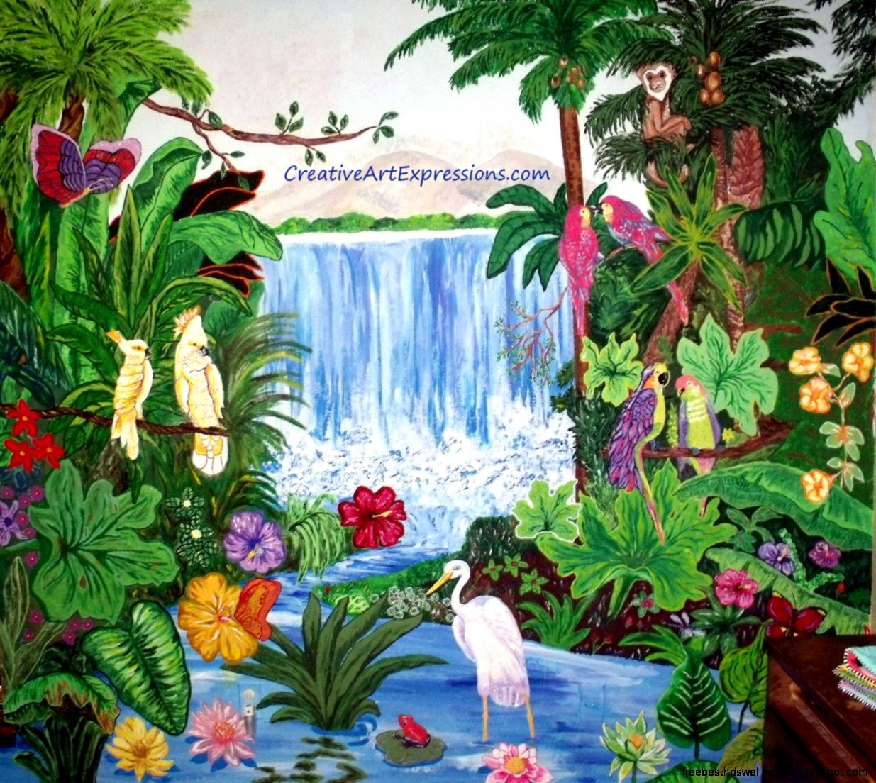 Rainforest Wall Murals