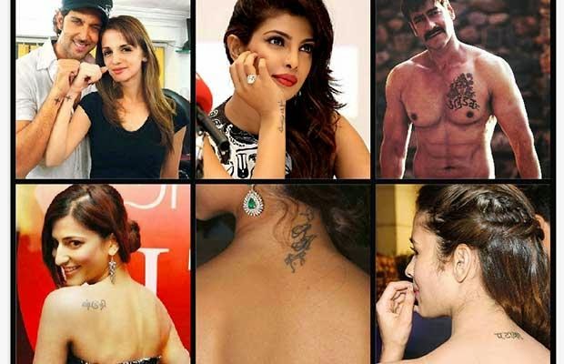 Top 10 Bollywood Celebrities and their Tatoos ~ Fun Inventors