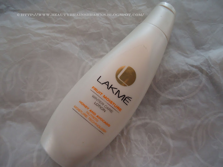 Lakmé Fruit Moisture Winter Care Lotion Honey & Avocado Review BEAUTY
