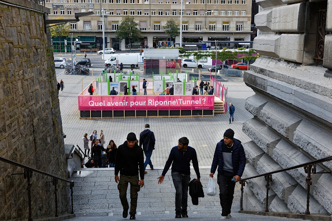 Exposition Riponne-Tunnel, Ville de Lausanne