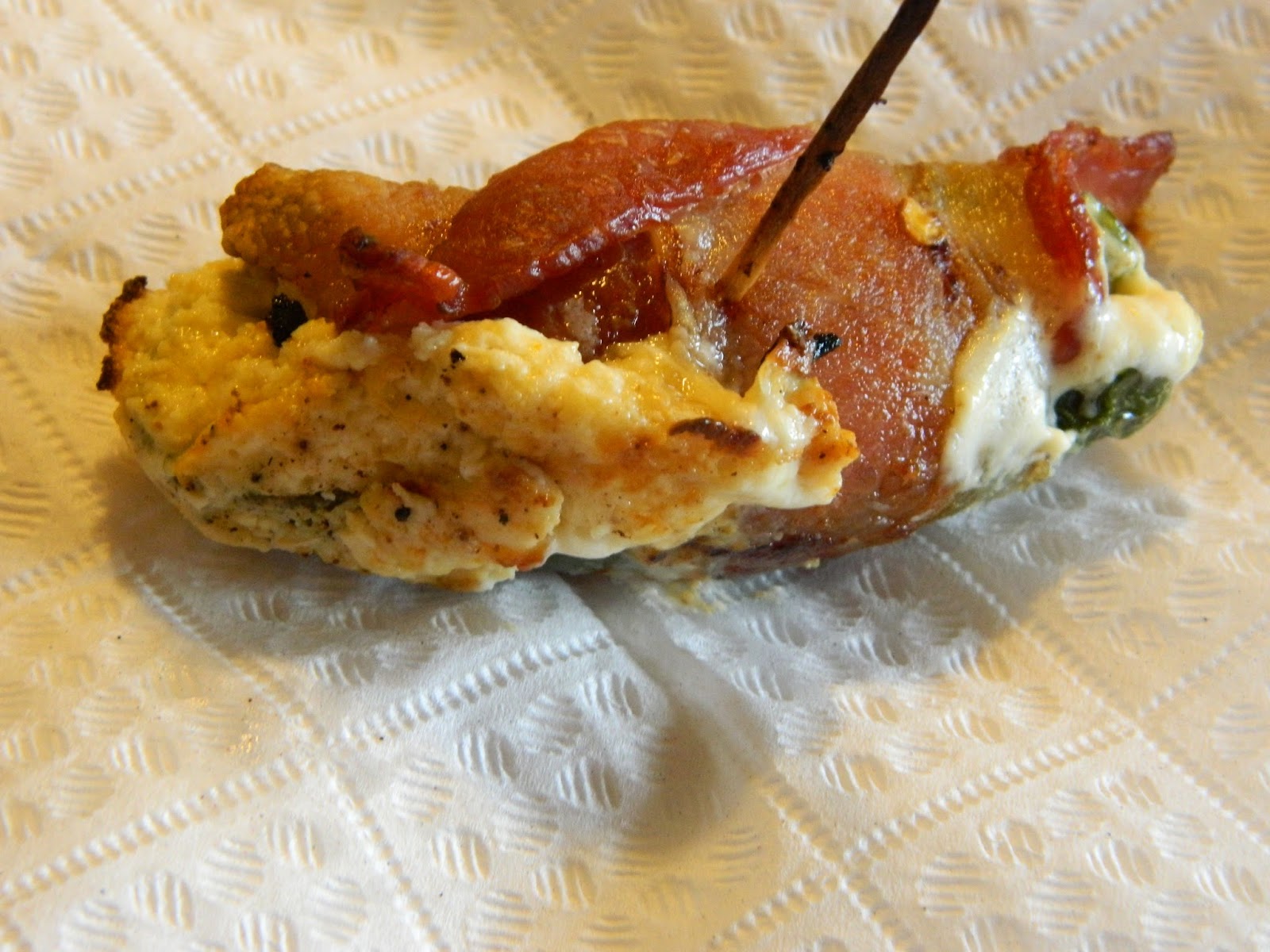 Home on the Range Exchange Bacon Wrapped Sausage Stuffed Jalapeño Poppers
