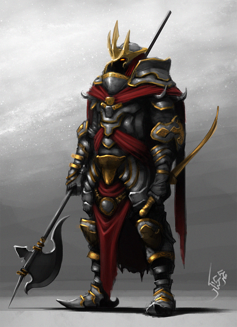 Roko Kūkyo Hunter_V_1_by_mohzart+dark+evil+knight+armor+concept+futuristic+future+fantasy+art+design