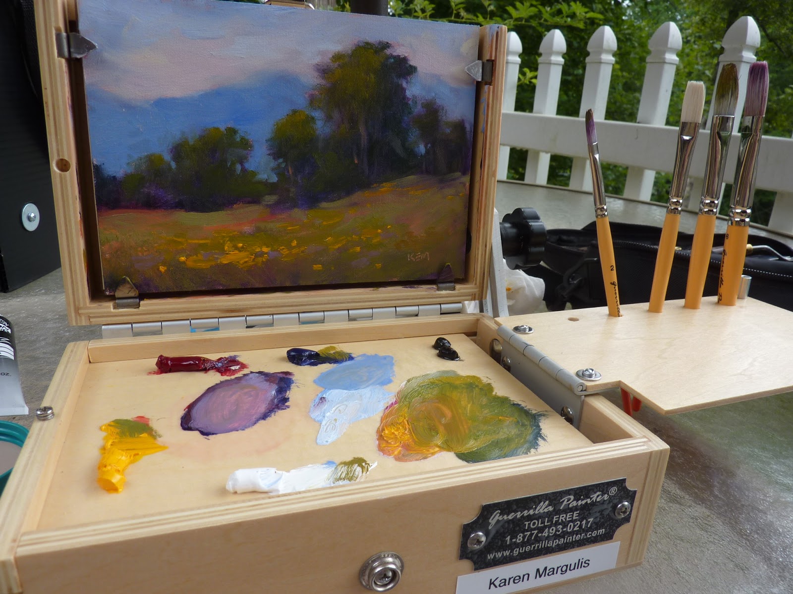 Falling in Art Acrylic Painting Set with Tabletop Easel - Judsons Art  Outfitters