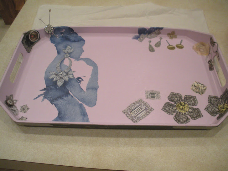 Vintage Lacquer tray (sold)