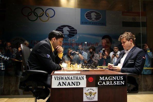 Magnus Carlsen beats Anand in World Chess Championship Game 6 - India Today