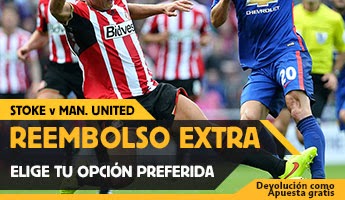 betfair reembolso 25 euros Stoke vs Manchester United 1 enero betfair reembolso 25 euros Stoke vs Manchester United 1 enero