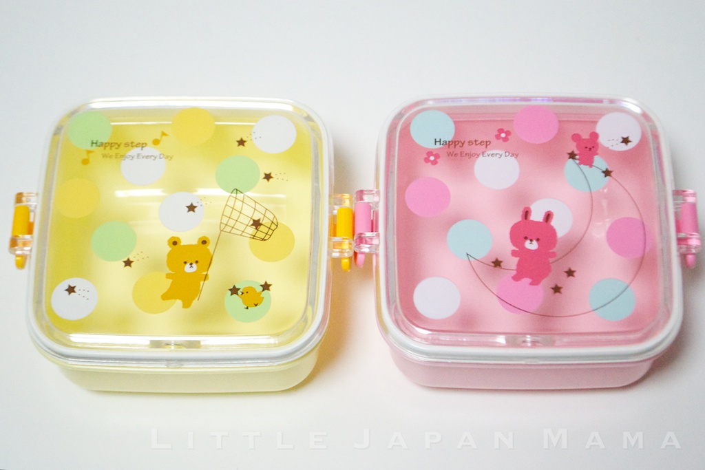 ❤ little japan mama ❤: Square Mini Kids' Bento Box with Seal