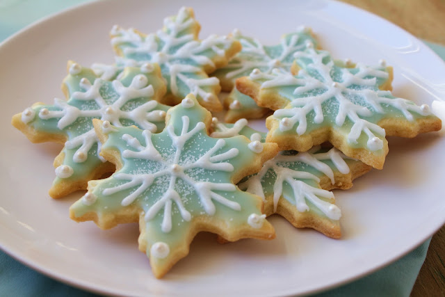 Snowflake Sugar Cookies snowflake sugar cookies, low-fructose