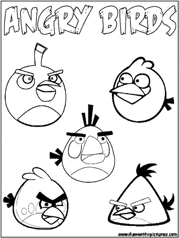 Angry Birds Colouring Pages that You Can Use as Templates Oh Angry Birds Colouring Pages that You Can Use as Templates Oh