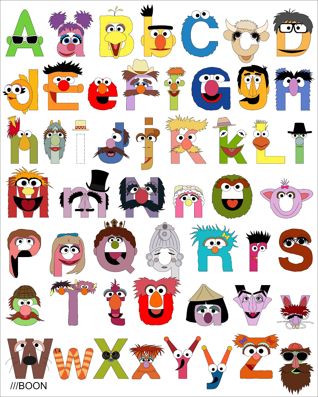 Alphabet Sesame Street