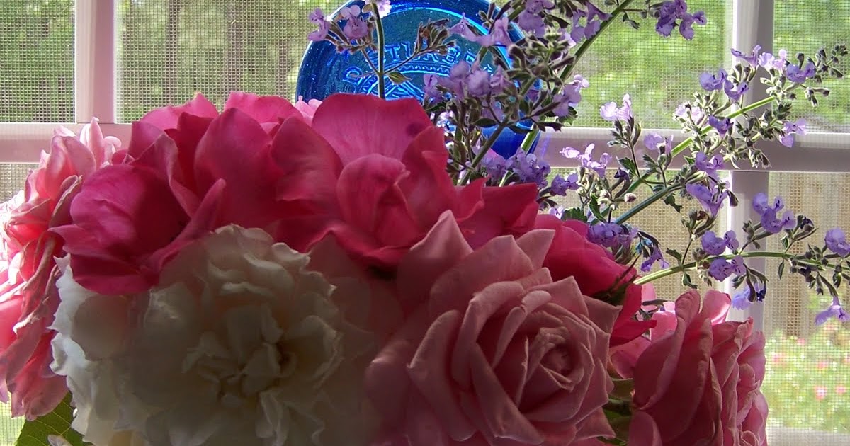 Henny Penny Rose Cottage Flower arrangments