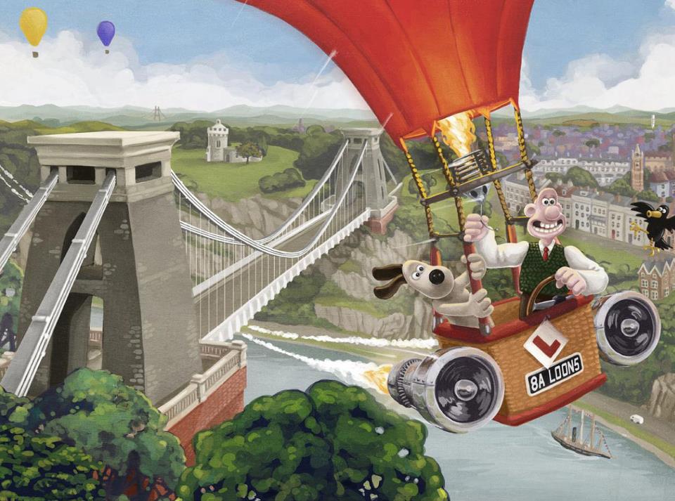 Los Rosales in English. Wallace & Gromit Great UK Adventure