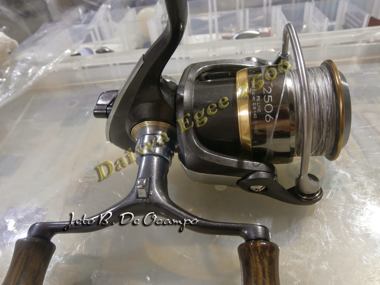 Angles Of My Fishing Trip Another Daiwa Egee 2506 Reel