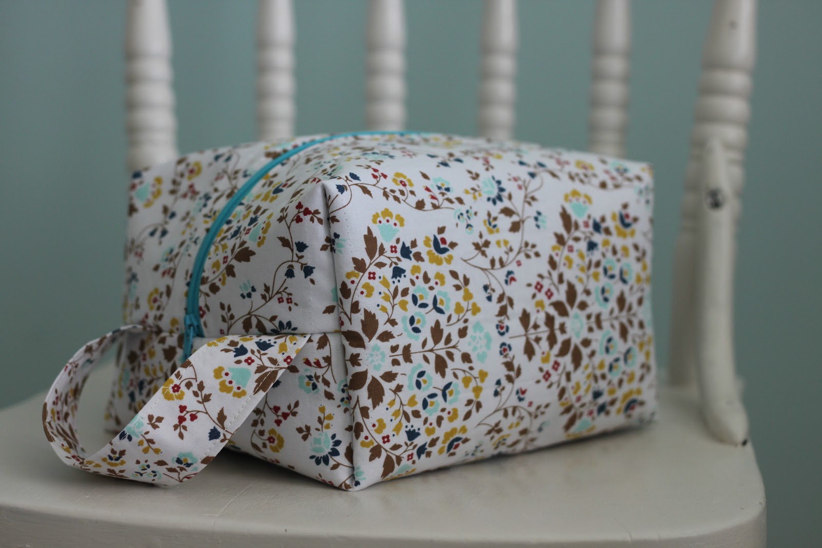 STAMP STITCH CREATE Boxy Cosmetic bag