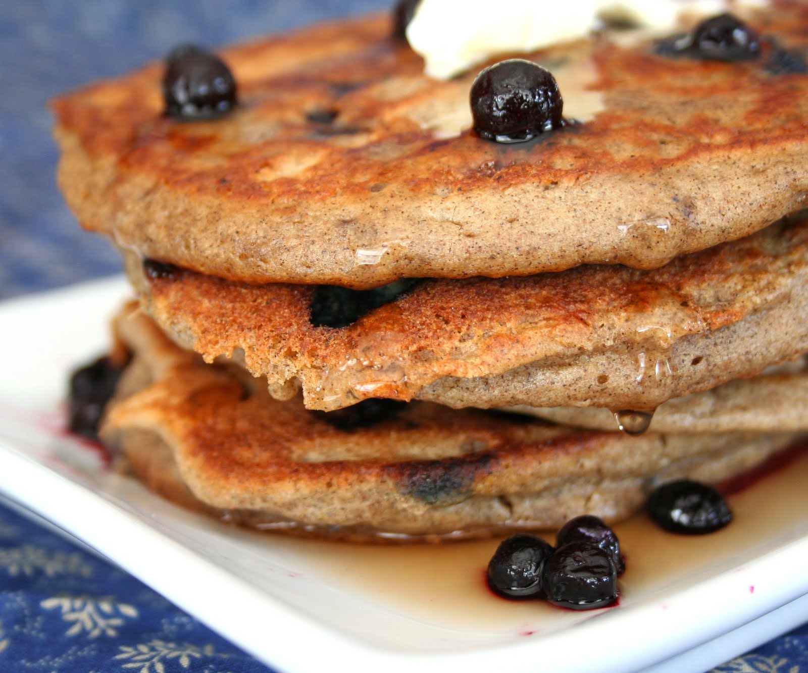 Blueberry Buckwheat Pancakes (Healthy Breakfast for Kids) All Day I