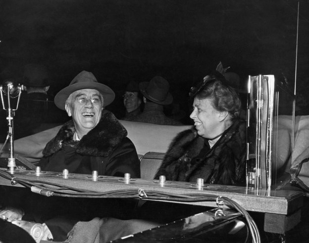 Stunning Image of Eleanor Roosevelt  in 1944 