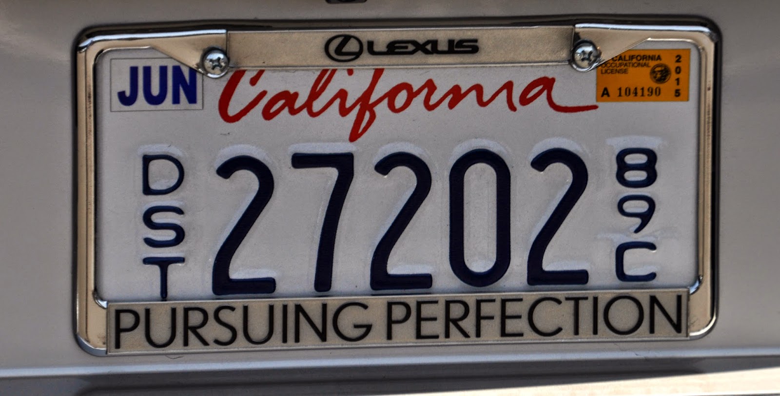 Just A Car Guy What is this unusual license plate? Anyone know?