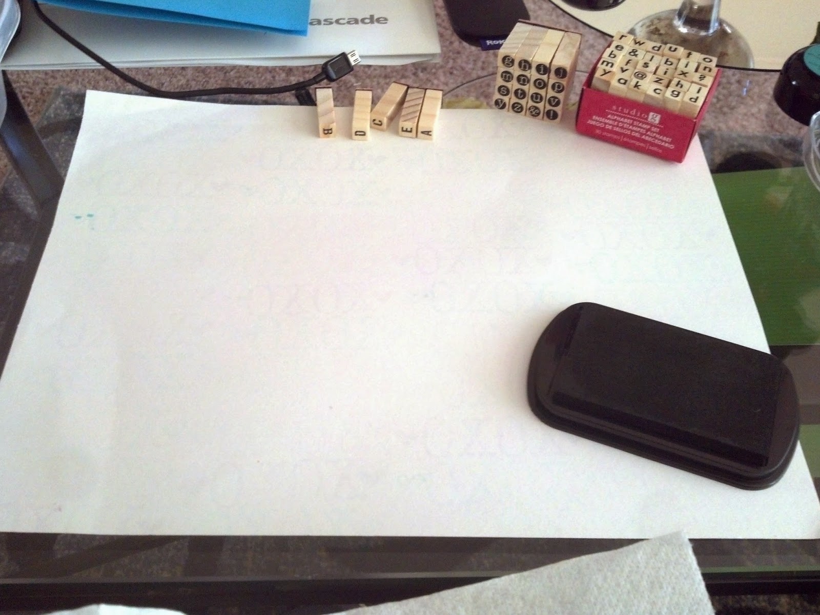 Hearts & Crafts Glitter Bomb Letters