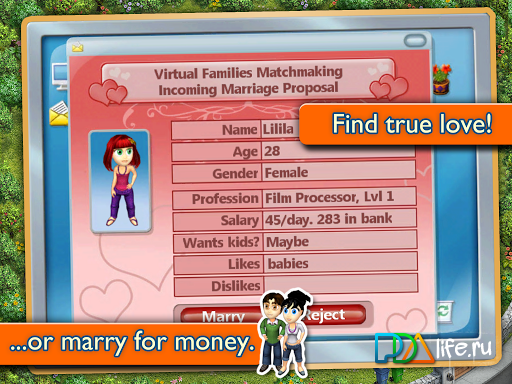 virtual families 2 our dream house money cheats for android
