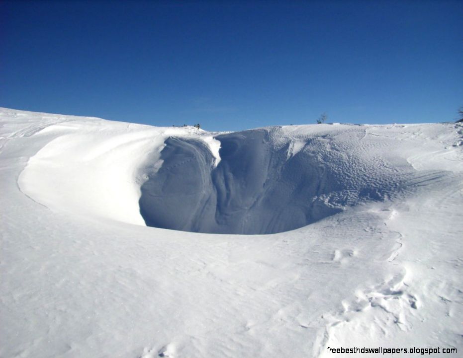 Hole In Snow