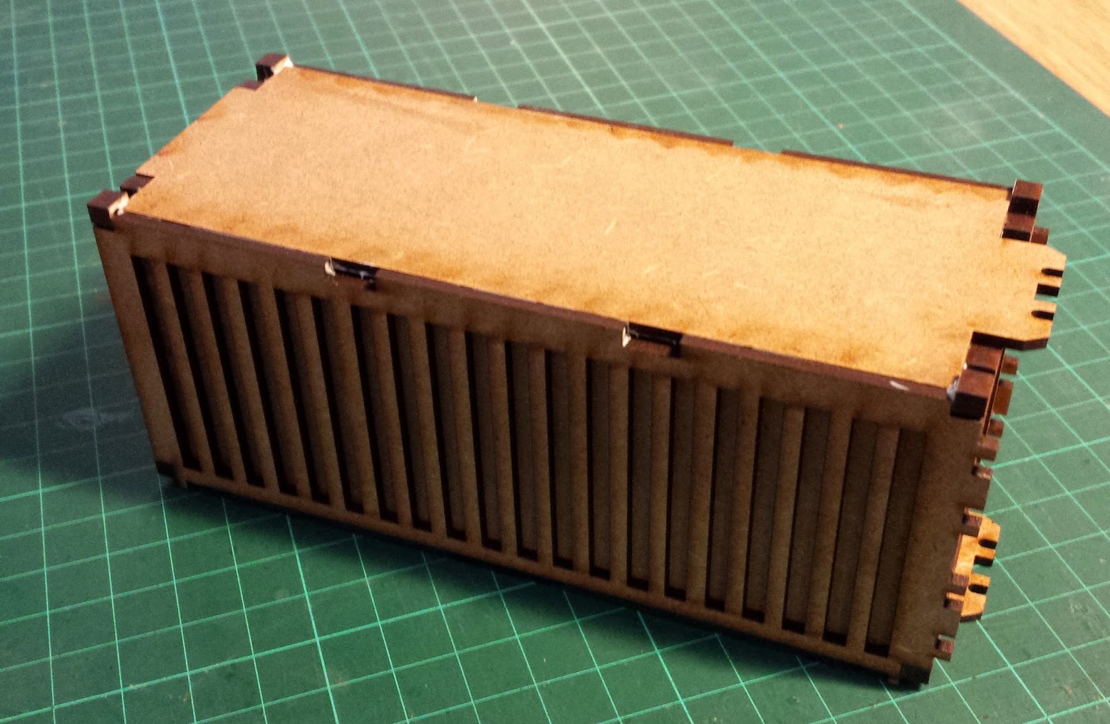 Iron Mammoth's Studio Laser Cut Shipping Container Build