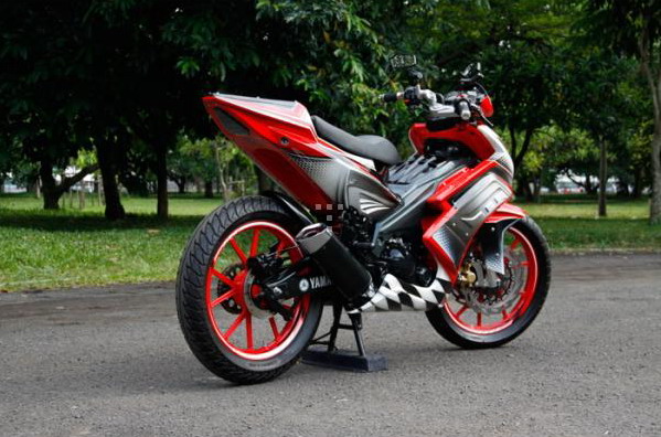Modifikasi Jupiter MX CW Racing Look title=