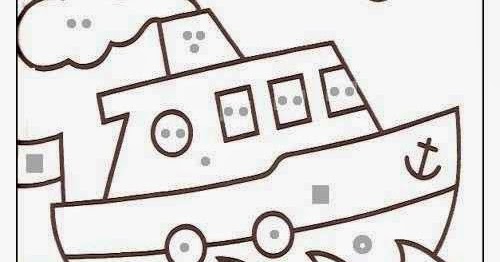 Bateau Coloriages Magiques Maternelle Ship  Coloriage Magique CP