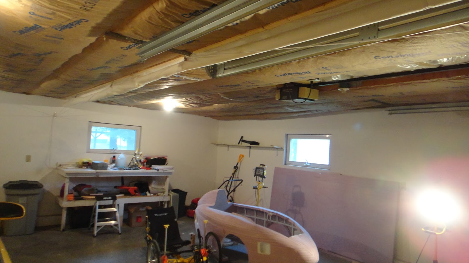 The Tinkers Workshop Warmer Garage Work Space At The Tinker S