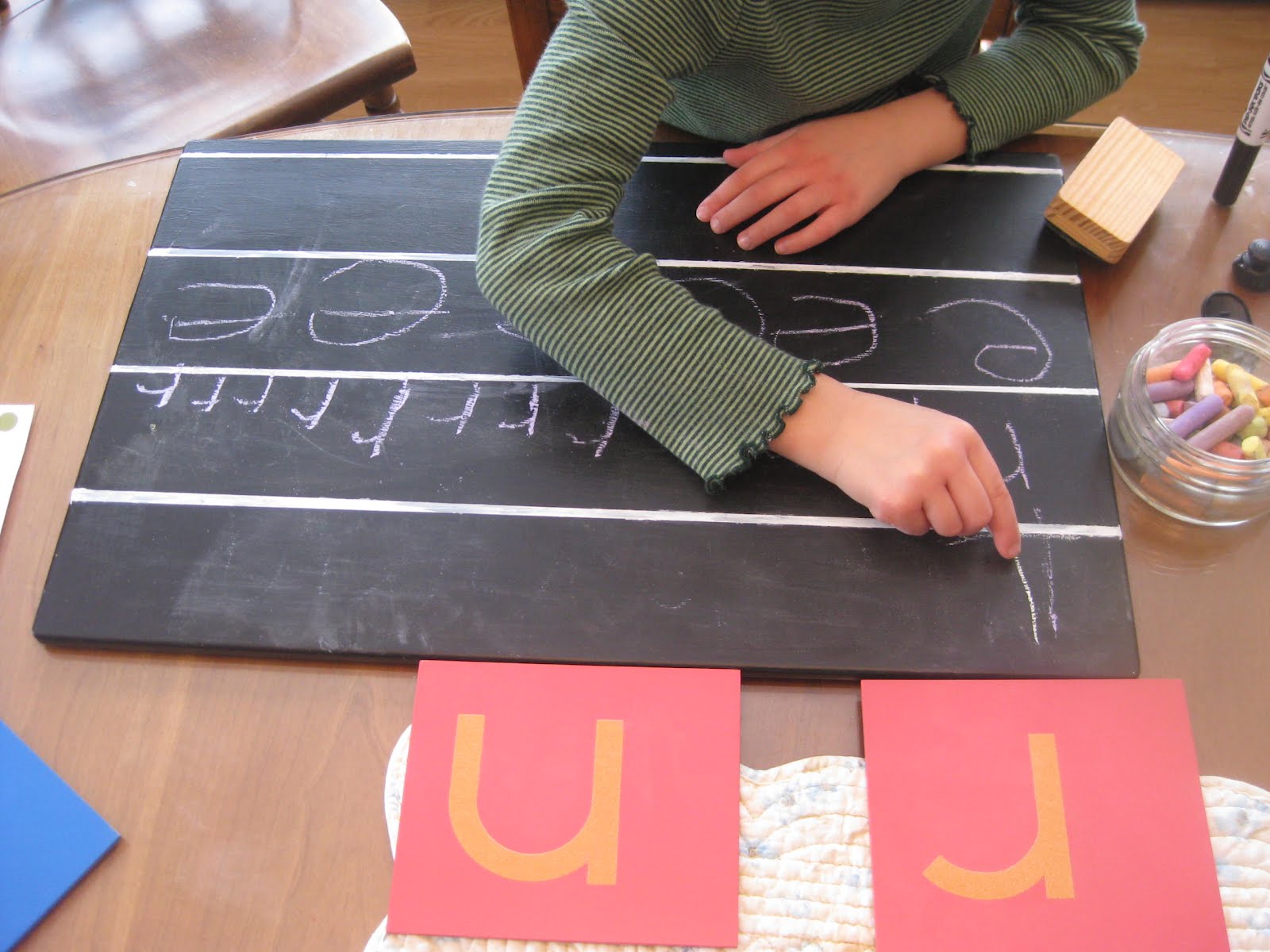 The Wonder Years: Montessori: Writing Within Lines