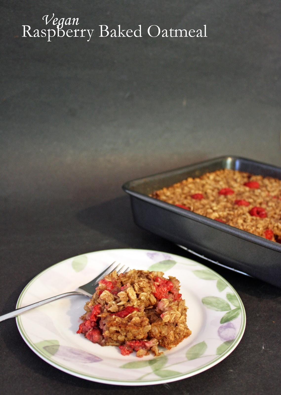 Raspberry baked oatmeal How to Philosophize with Cake