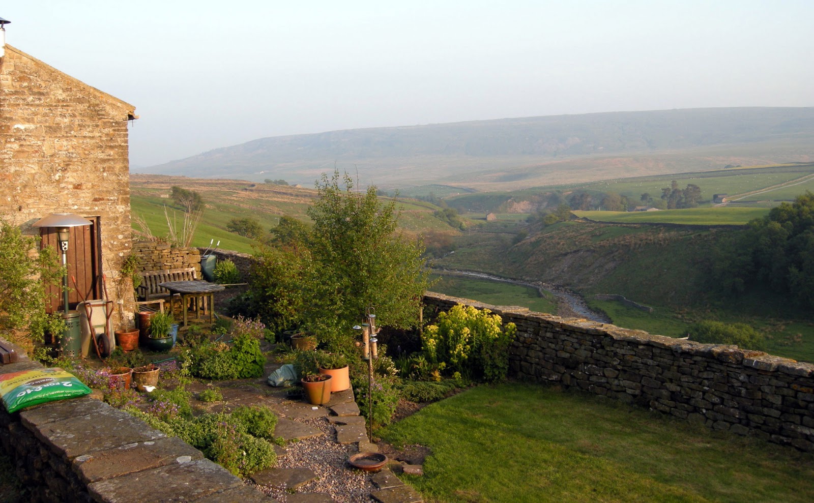 Hill Top Farm Arkengarthdale June Evening Hill Top Farm
