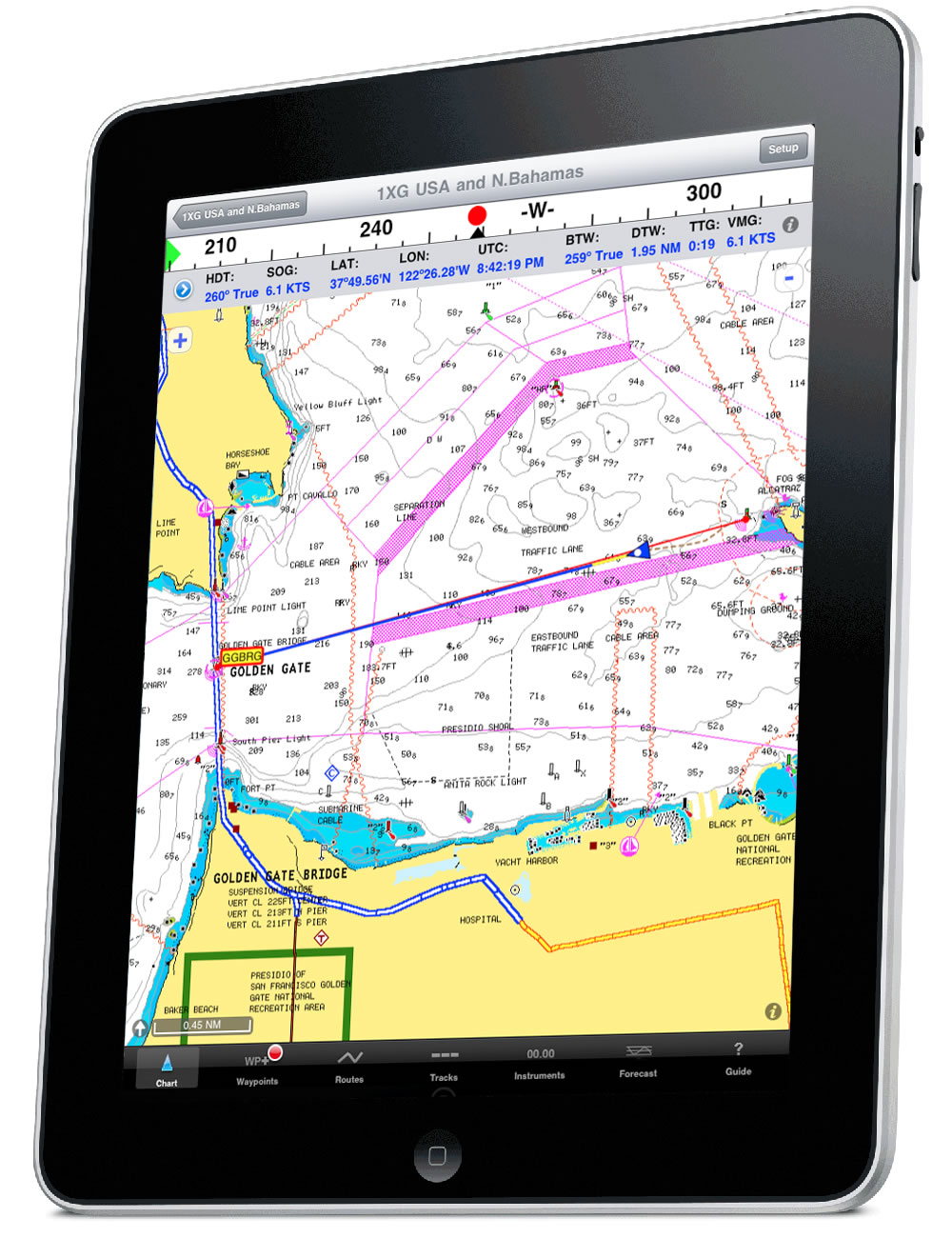iMarine Apps iPad Onboard Navigation