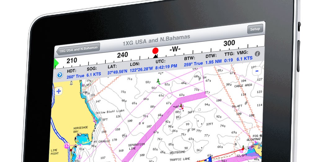iMarine Apps iPad Onboard Navigation