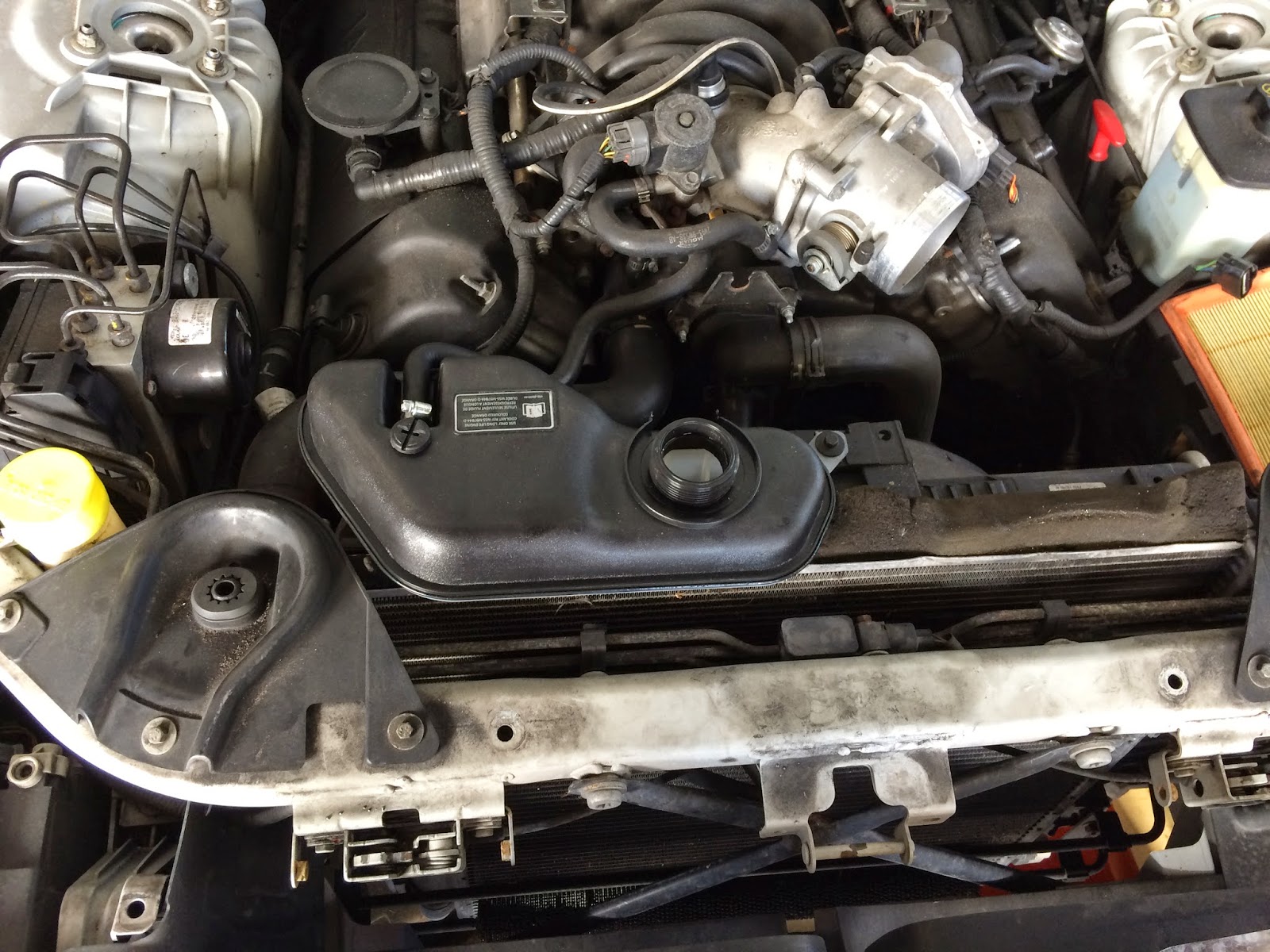 jaghelp.com: How to change the radiator on your Jaguar XJ jaguar xk8 engine diagram engine radiator jose 