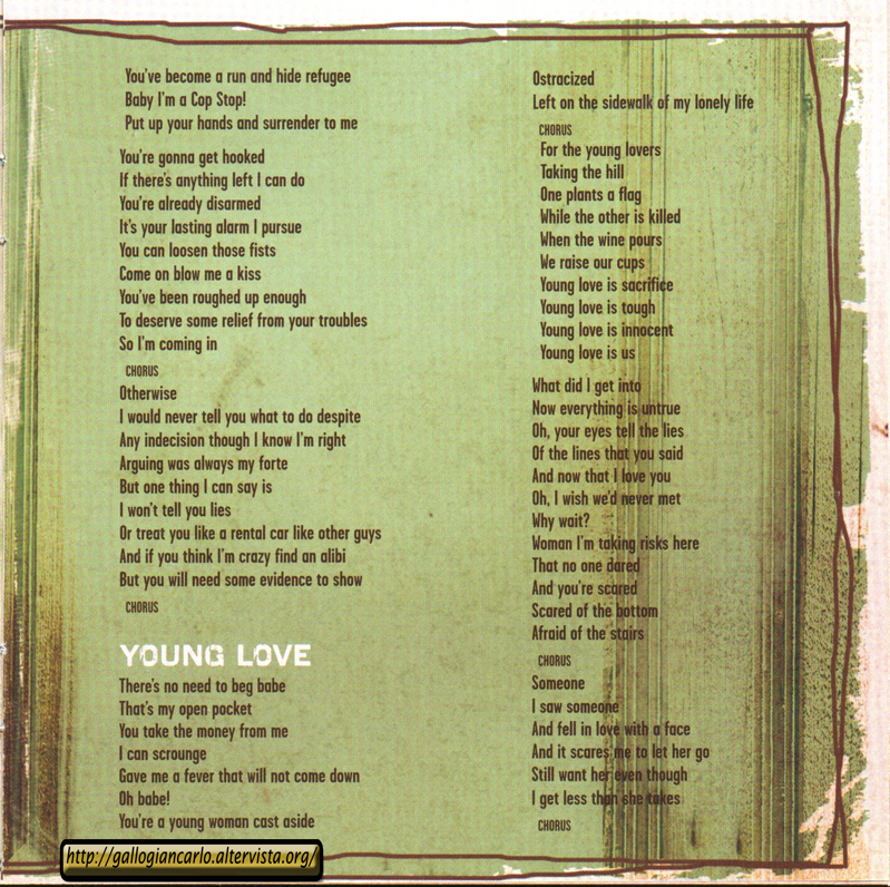 L elenco Dei Brani Sul Cd fotografie e altro...: Gavin DeGraw - "Gavin DeGraw" CD EAN 886972889825