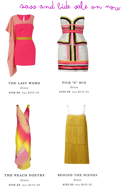 sass and bide fringe dress