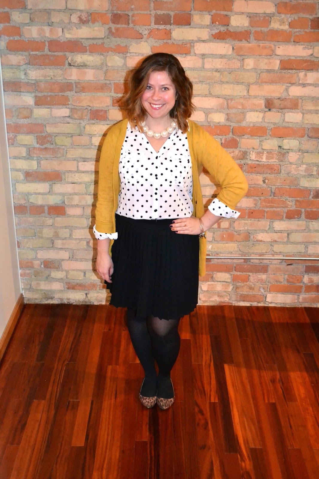 polka dots and animal print