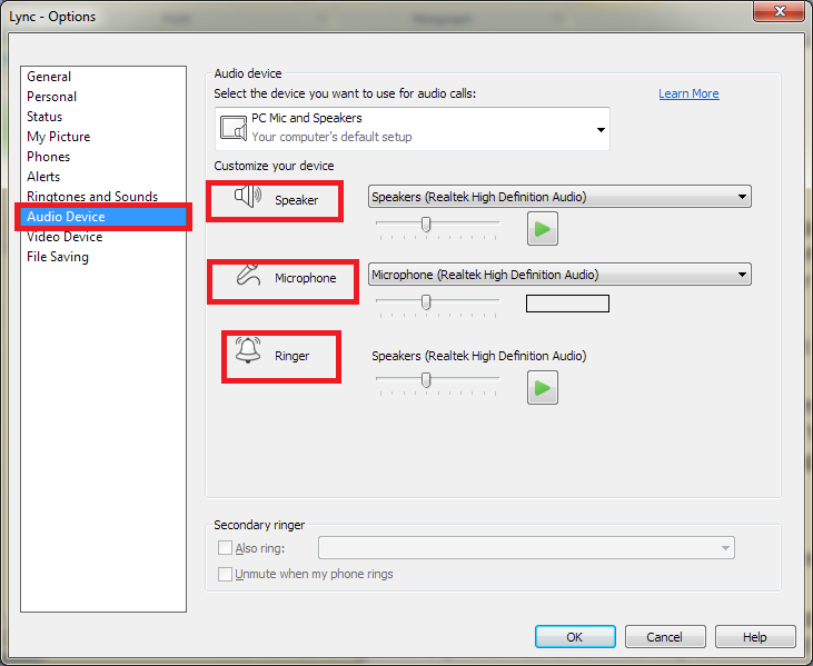 or outgoing sound quality is poor in Microsoft Lync 2010.