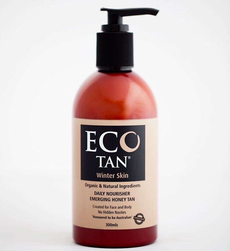 ECO GLAMAZINE Product of the Month Eco Tan Winter Skin