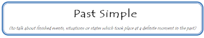 past simple tense test